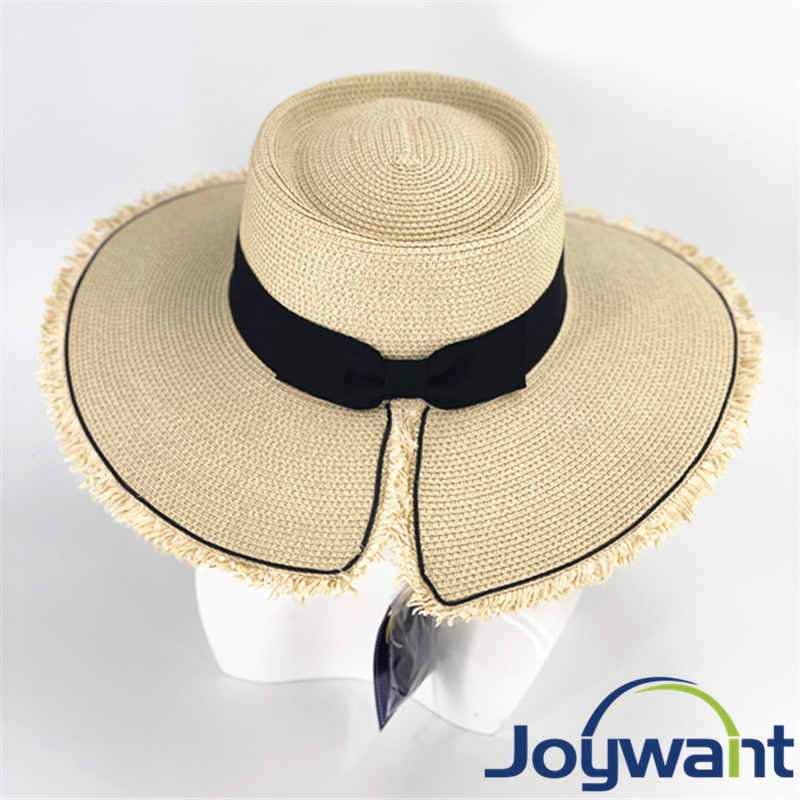 Unedged summer lady's hat beach hat