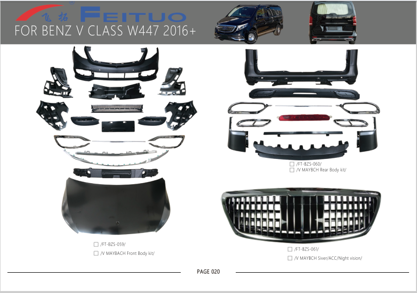 VITO MAYBACH body kits