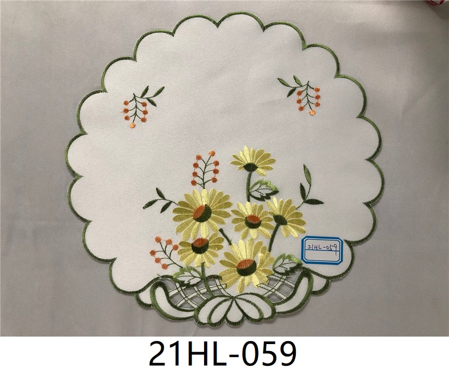 Doily with Embroider