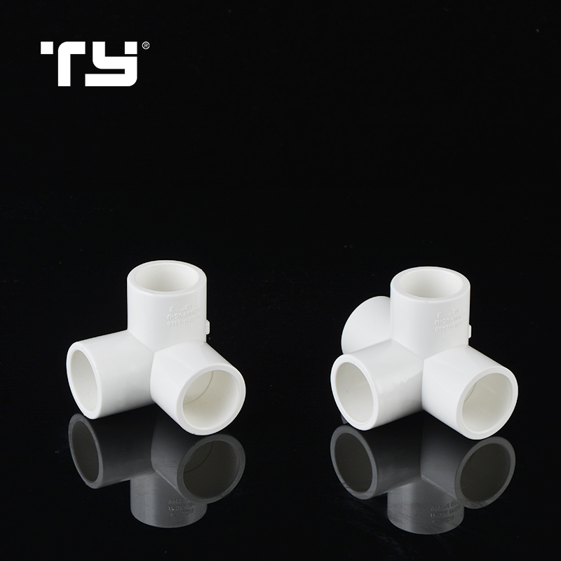 GOOD quality ASTM SCH40 PVC/Plastic tube Pressure SIDE OUTLET ELBOW Pipe Fittings Three way tee