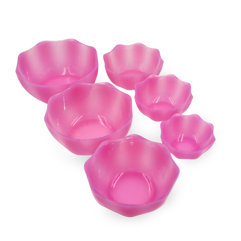 Lotus Shape Bowl SV009(0.5Cup) SV010(1Cup) SV011(1.5Cups) SV012(2Cups) SV013(3Cups) SV014(4Cups)