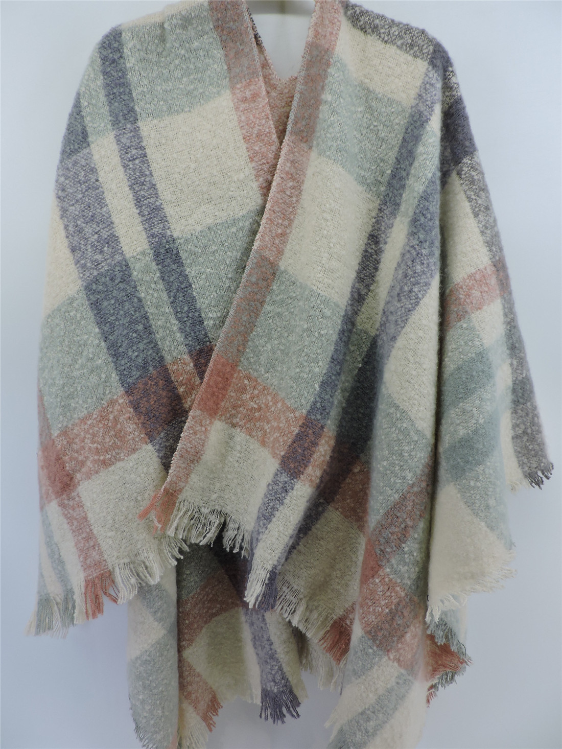 Woven poncho