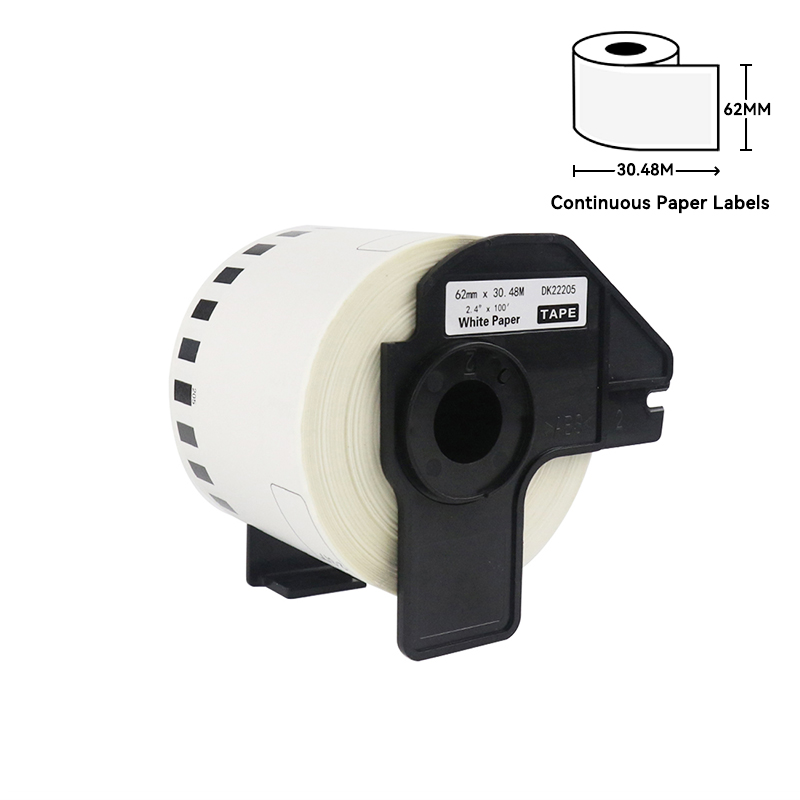 Brother Compatible Direct Thermal Label DK-2205 Continuous Labels Shipping Express Label Rub Resistance