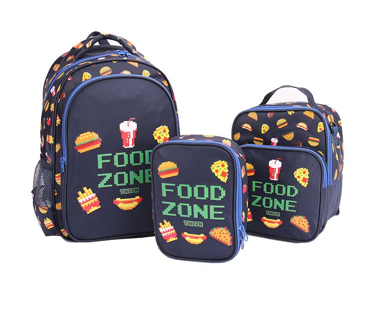 School bag sets lunch bag pencil bag