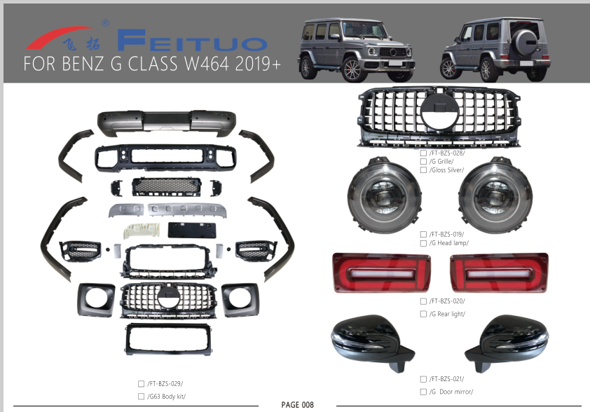 G63 19 464 Amg Body Kit
