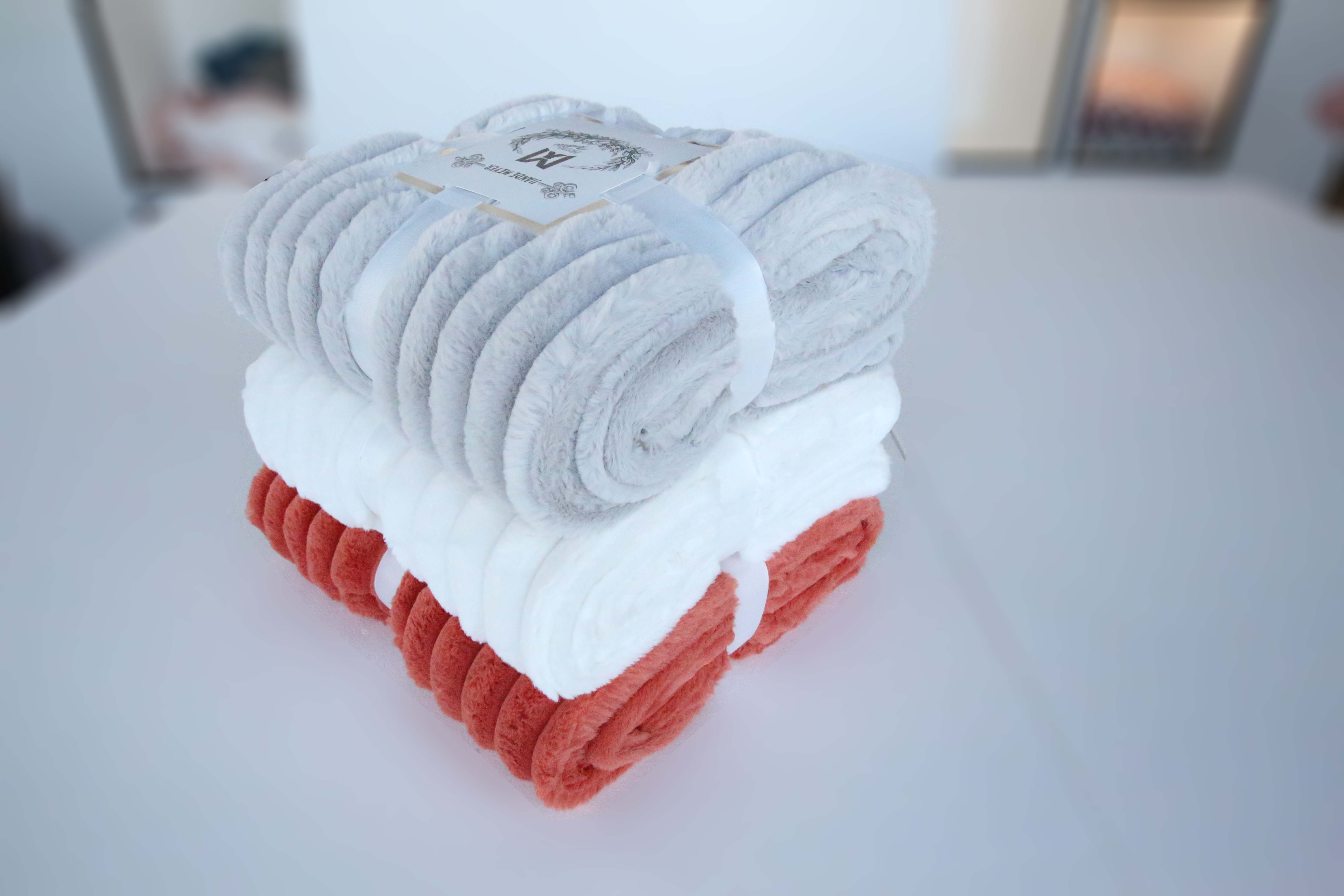 KS rabbit fur blanket