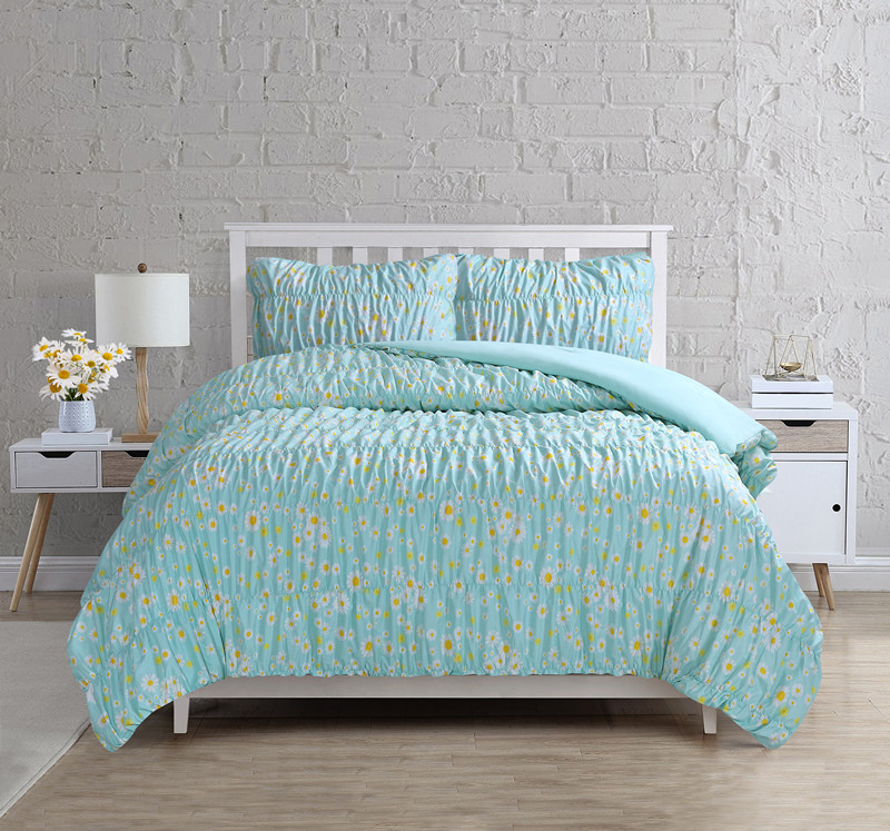 Madison Park Essentials Cozy Bed in a Bag Comforter, Vibrant Color Design All Season Down Alternative Cover with Complete Sheet