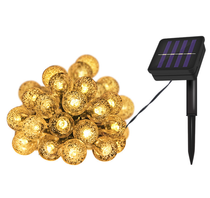 LED solar lights outdoor waterproof sky Star Christmas lights string sun pendant table garden garden decorative lights