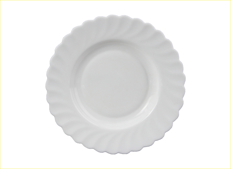 Opal Glass Opal Glassware Flat Plate Soup Plate Deep Plate 8.5'