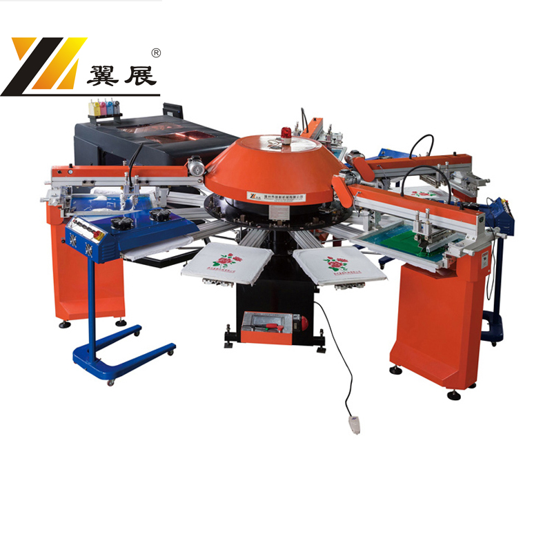 SPG Screen Printing Machine with YZ Digital Printer