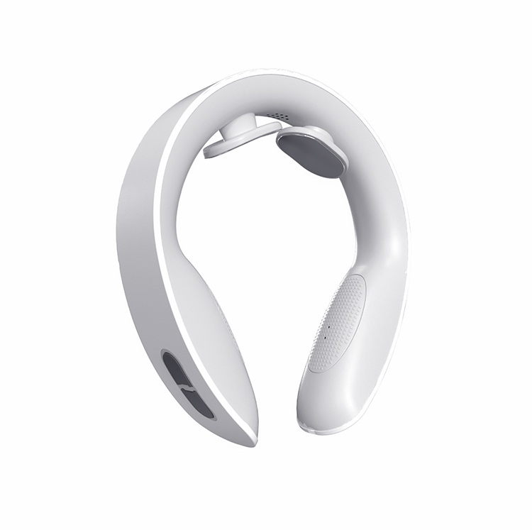 NEW ARRIVAL heating and electrical impulse massager Deep Tissue Trigger Point Portable Neck Massager for Women Men Gif