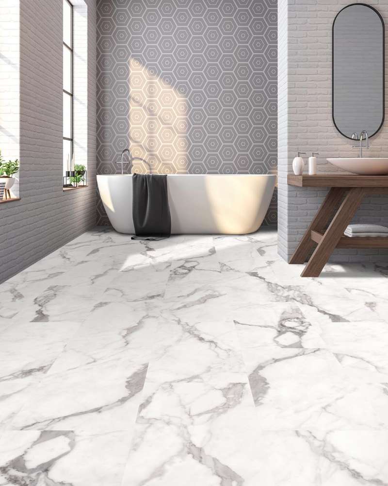 Super wear-resistant,waterproof,fireproof stone pattern SPC vinyl floor