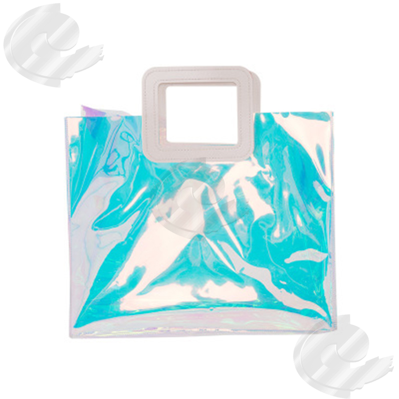 PVC Laser Tote Bag Symphony Transparent Tote Bag