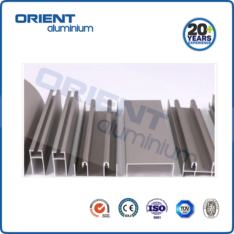 wholesale aluminum profiles white coating alumino extrusions to make sliding windows doors for Honduras market