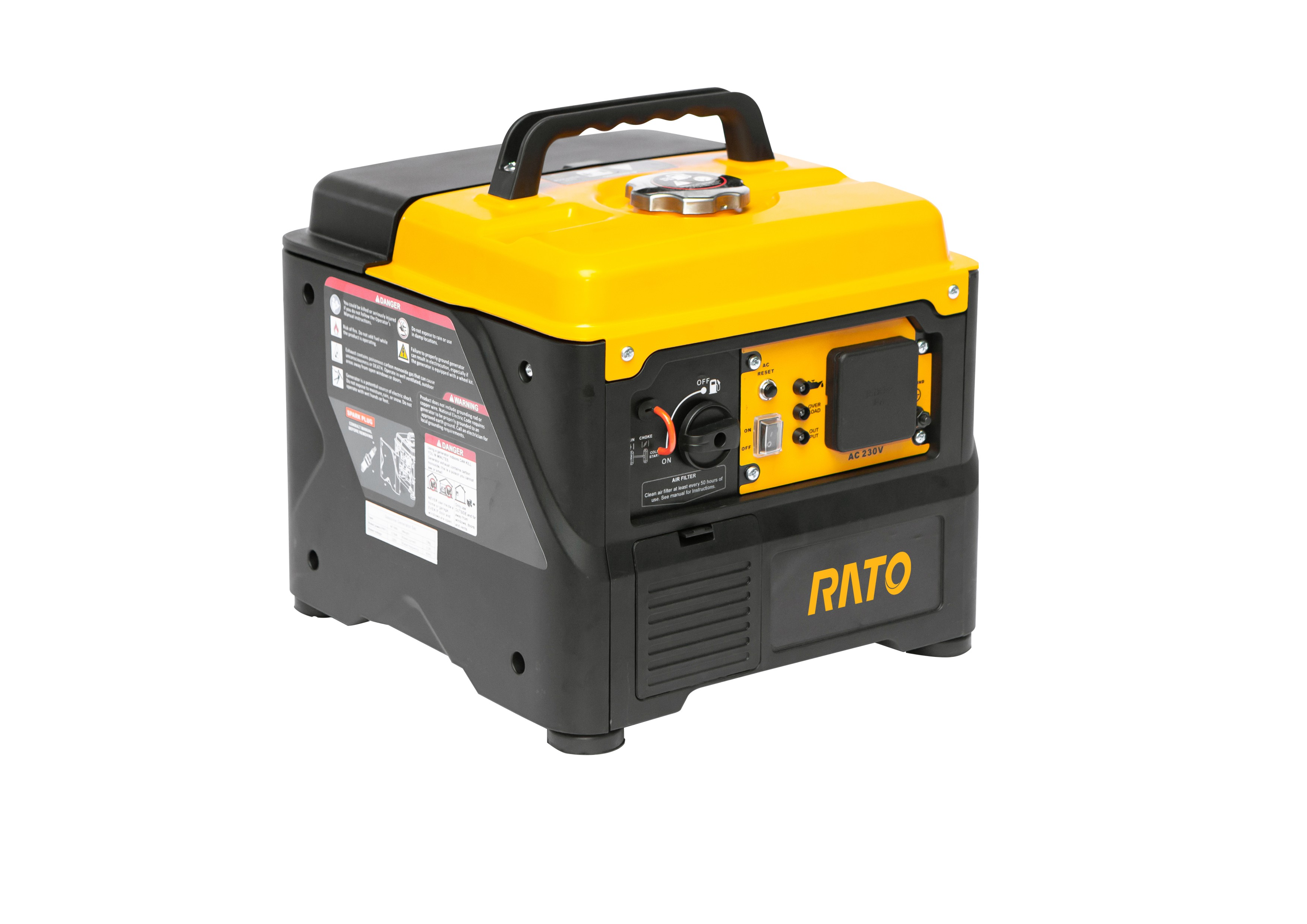 Compact series inverter generator