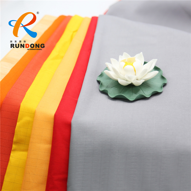 shandong rundong textile hot-selling 80/20 anti-static twill fabric workwear fabric