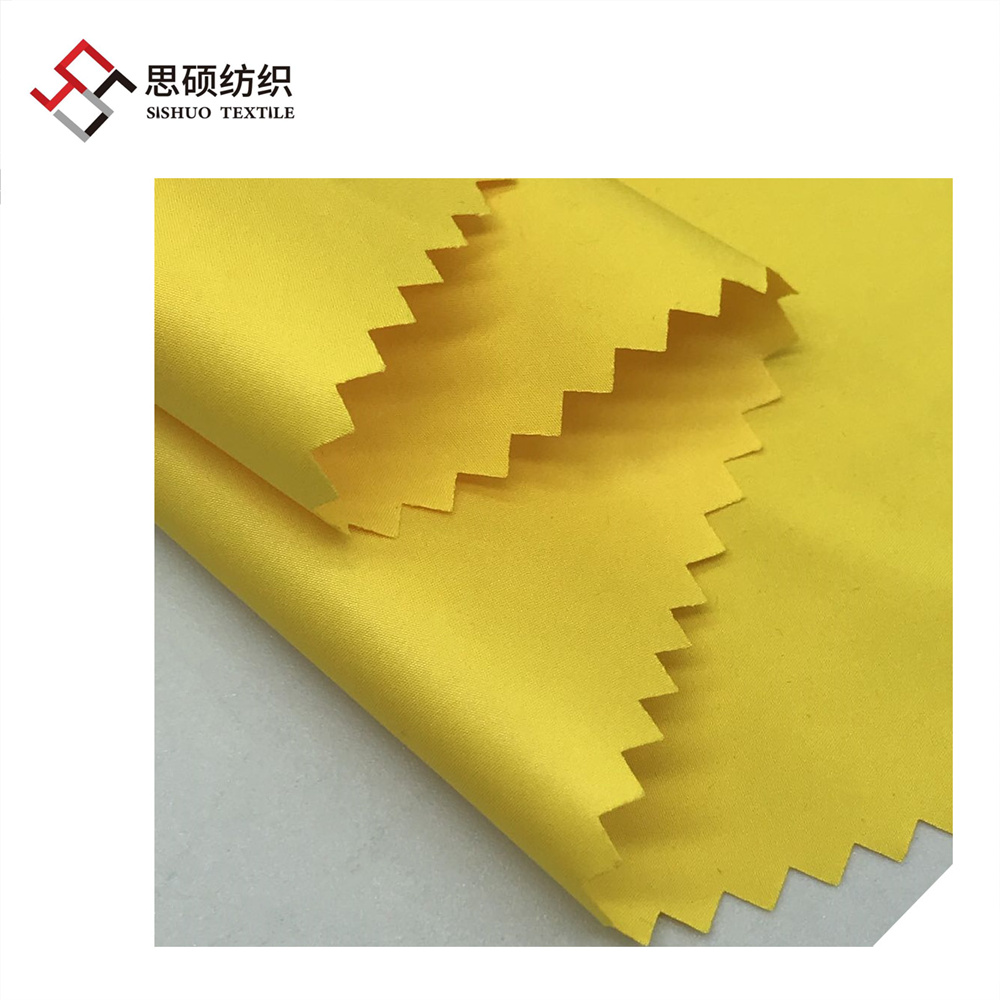 recycled 380T semi dull pongee fabric for down coat