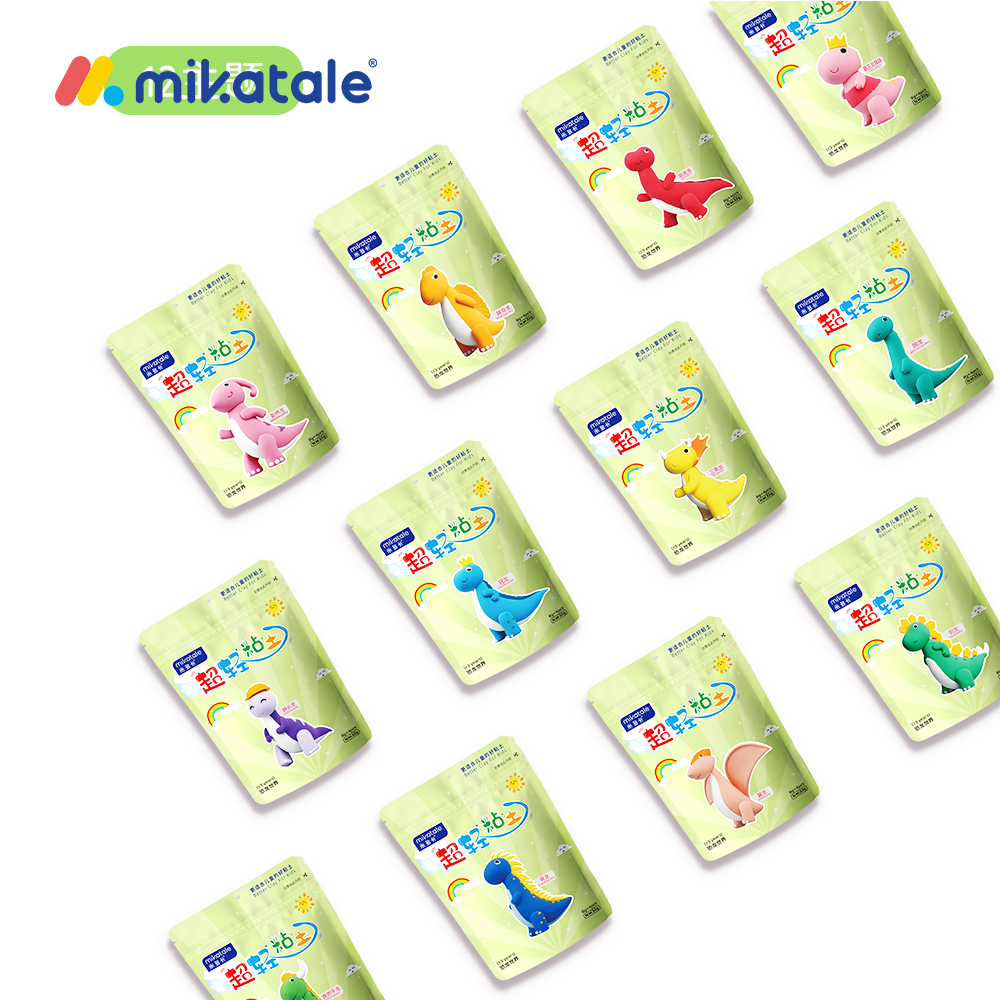 24colors Super Light Clay ITEM ADC001 Air dry clay 12shapes series