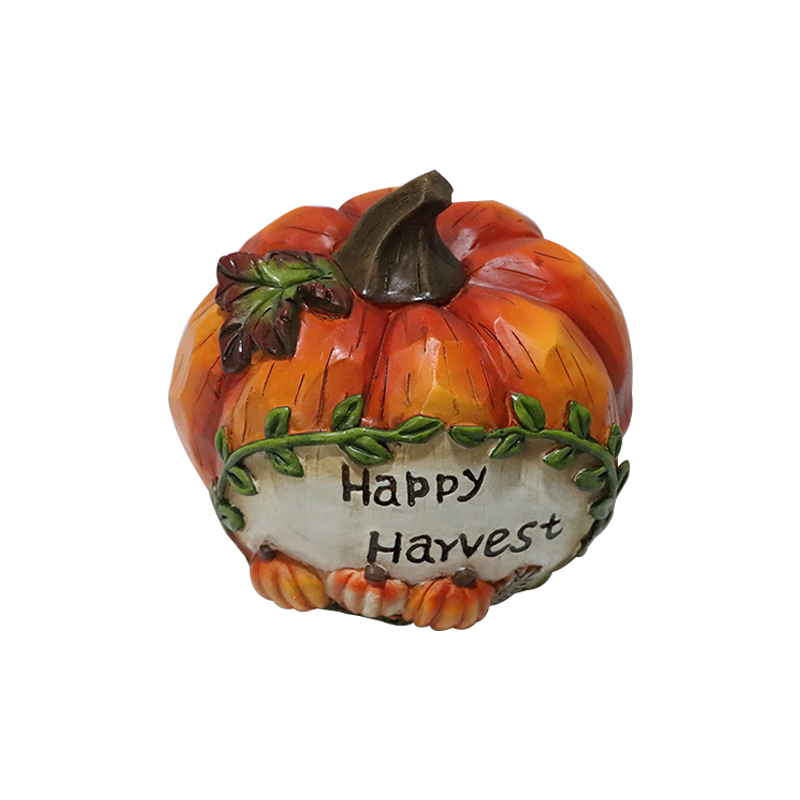 Halloween Word decoration pumpkin halloween decorations custom Indoor and outdoor decoration resin crafts