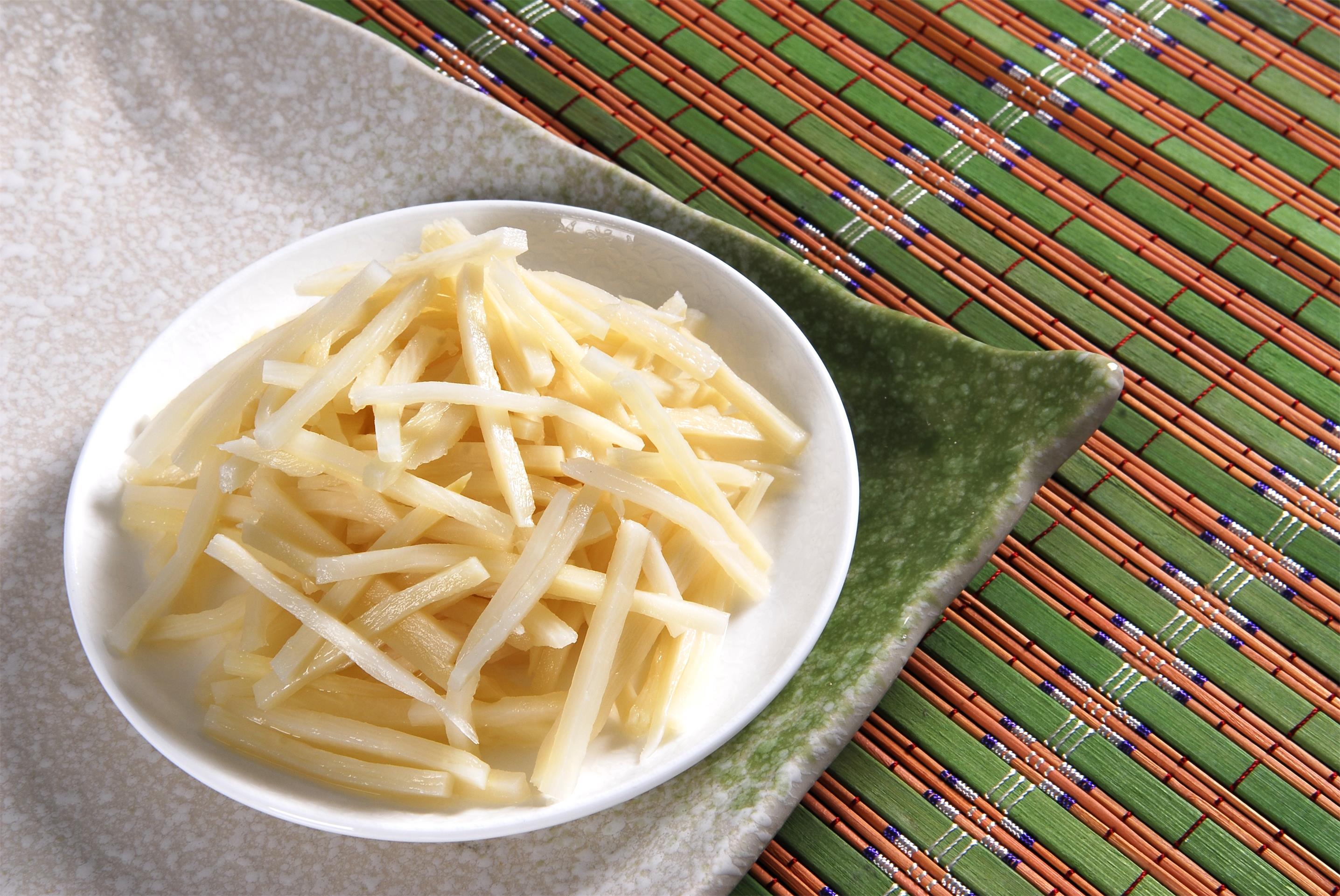 Winter bamboo shoot