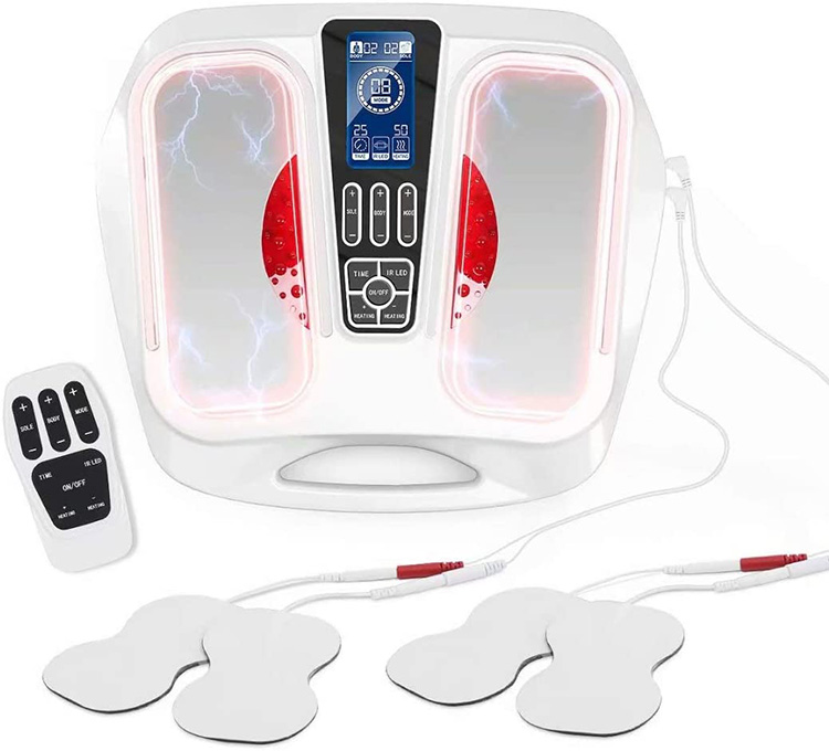 Physiotherapy Health Care Electric EMS Foot Massager TENS Massage Acupuncture Feet Muscle Stimulator