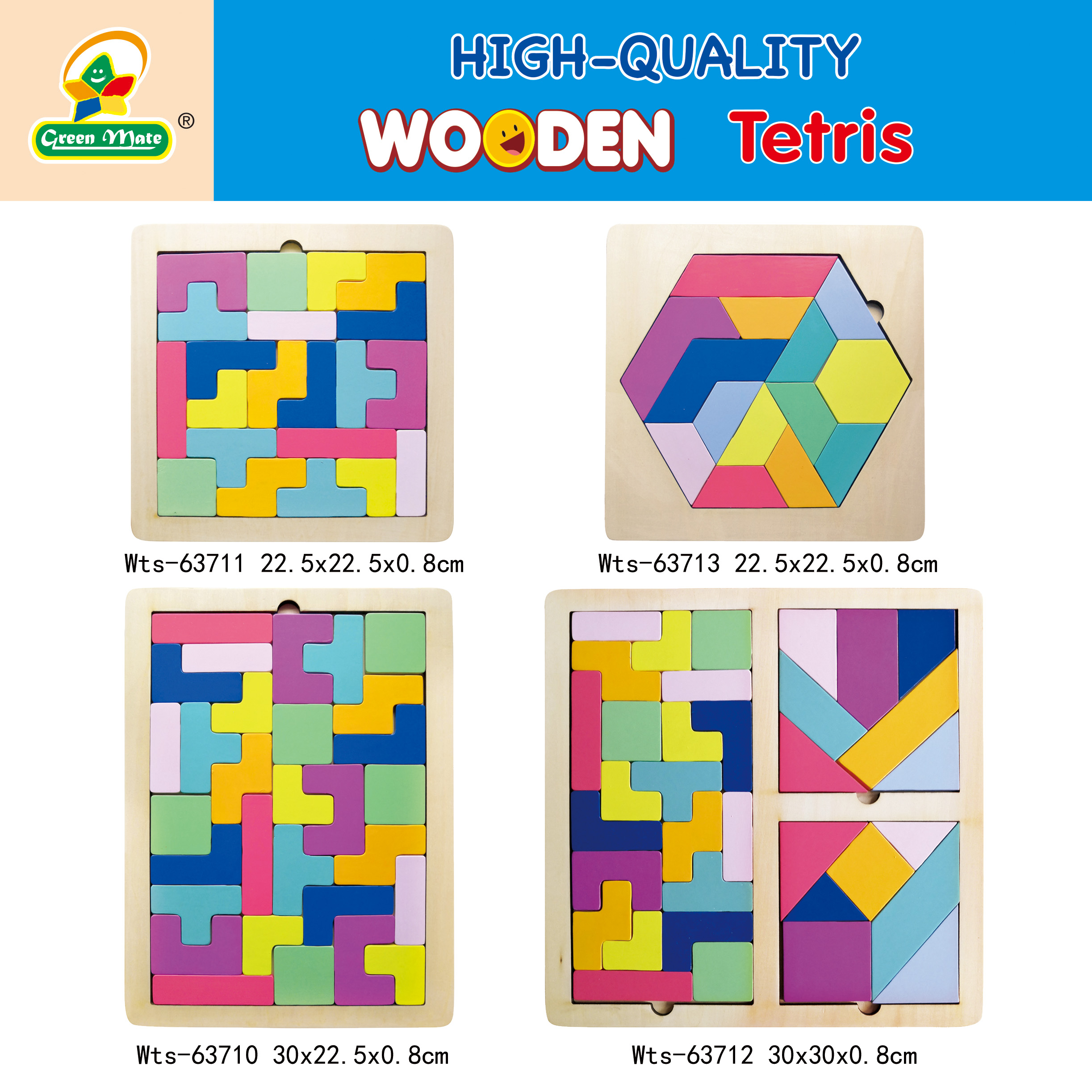 Wooden Tetris