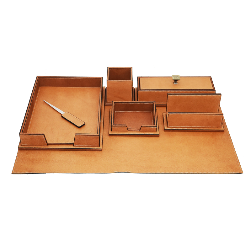 Pu Office Desk Sets
