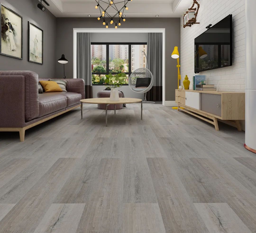 Mute,scratch resistant,waterproof LVT Dry Back Vinyl Floor