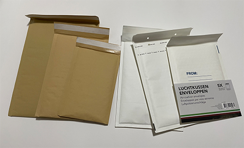 Envelope, bubble envelope, carbon free copy, paper bag, label paper and other paper products