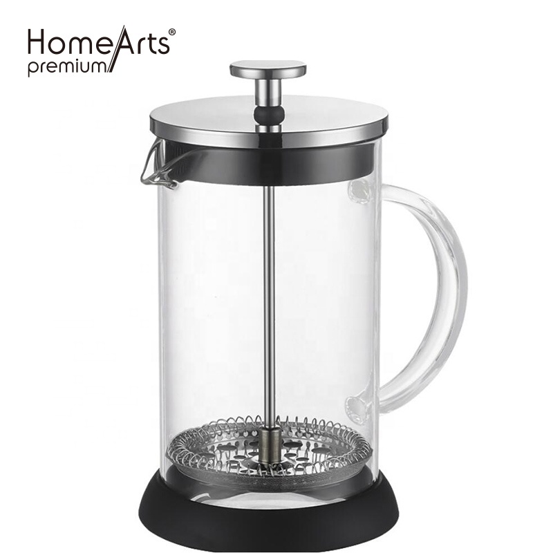 Hot - selling borosilicate glass press tea flusher