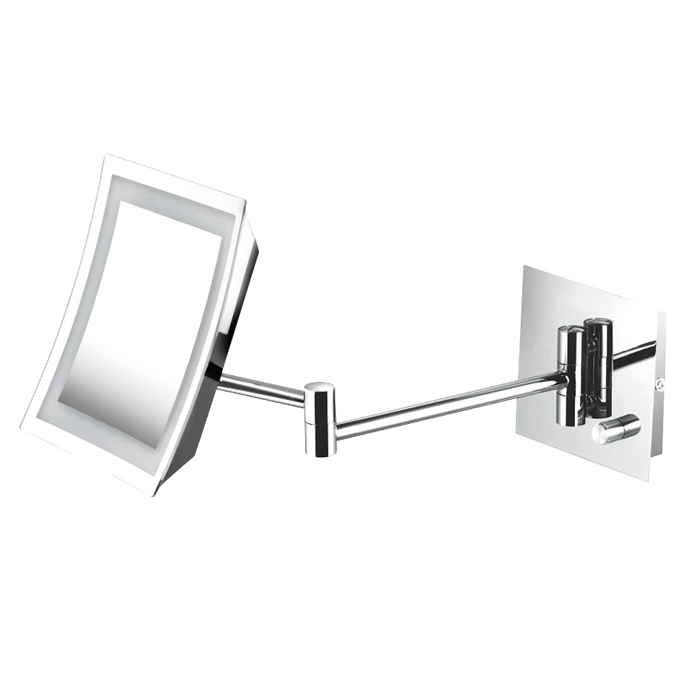 Greenfrom Rectangle Frameless Single Side LED Wall Mount Mirror