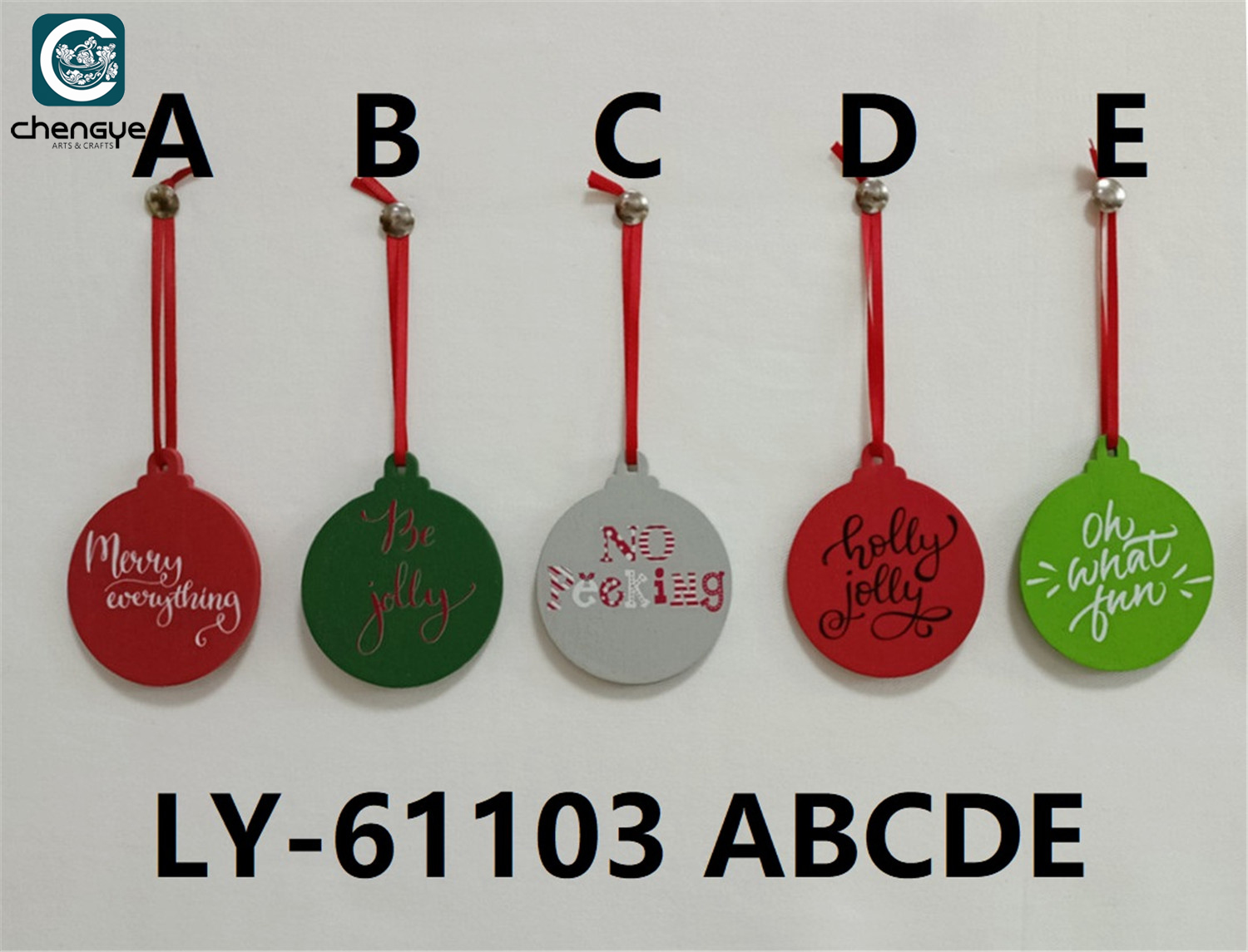 wooden ornaments