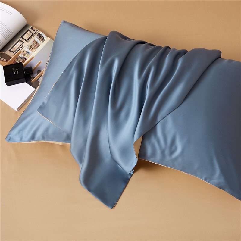 Wholesale Bamboo Pillow case Standard Pillow cases Eco-friendly for Hair and Skin Satin Pillowcase With Envelope Closure