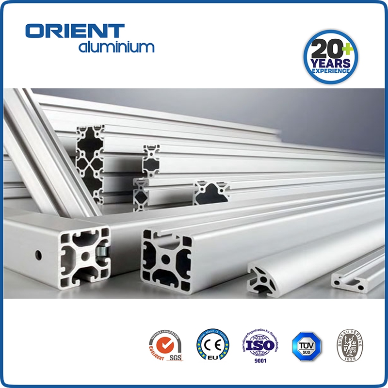 Industrial aluminum frame pipeline profile