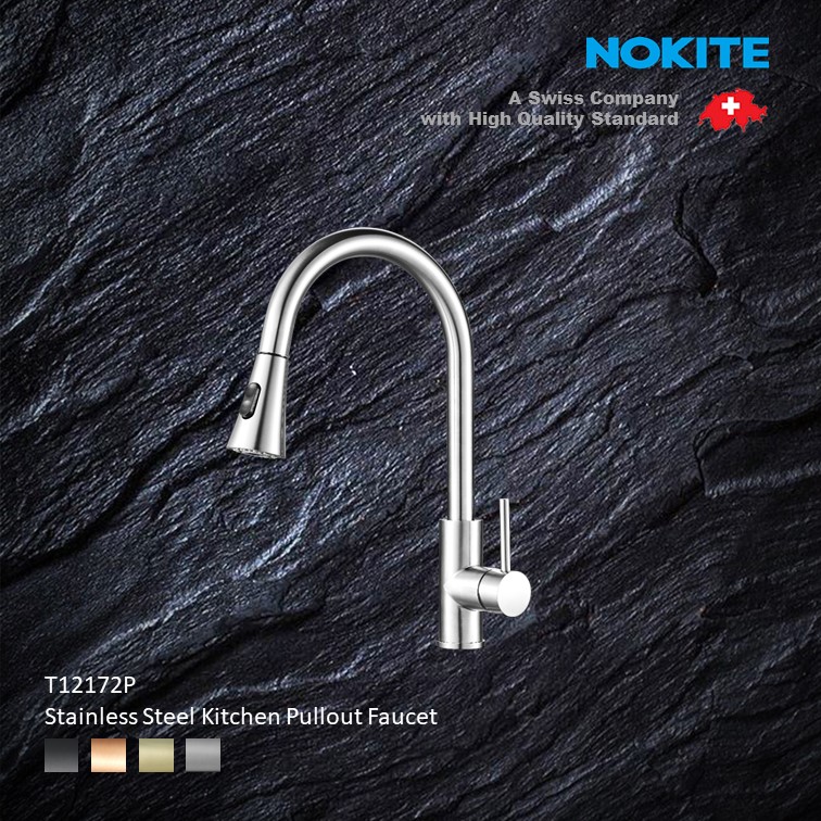 T12172P Stainless Steel Kitchen Faucet