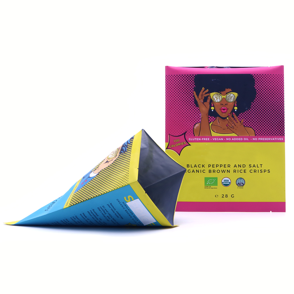 High proof hot sale food grade aluminum foil food bag with pillow type