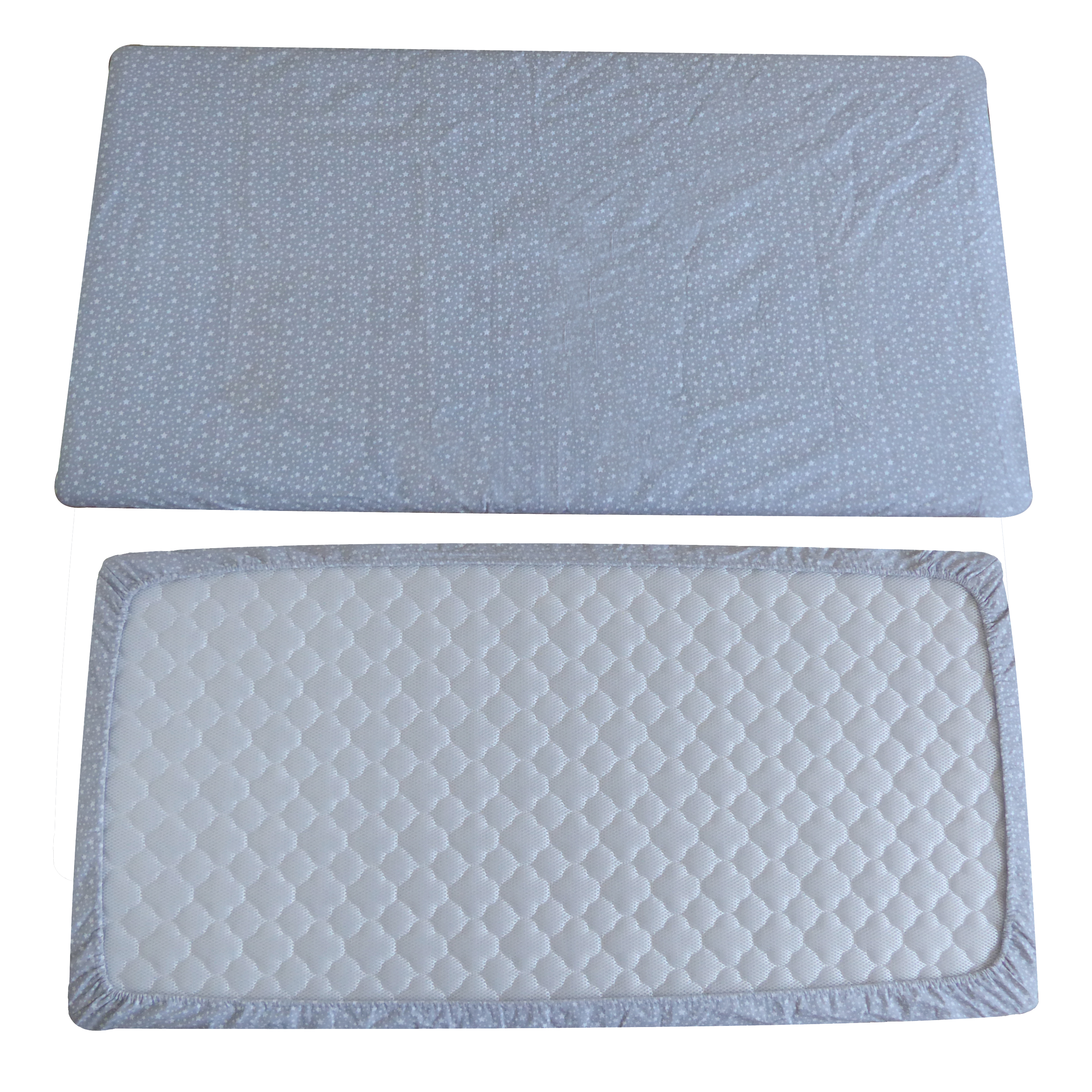 Suntex Quality 100%Cotton Flannel Fabric Waterproof Crib Bedding Fitted Sheet Mattress Protector Baby Bedding Sheets