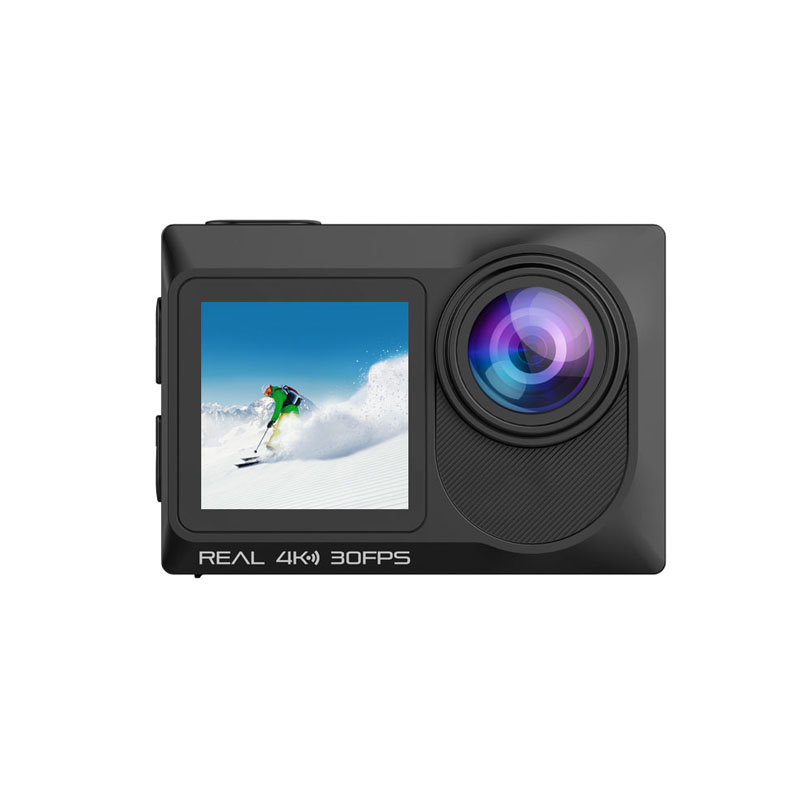 HDKing D68XA 2.0" +1.4" 4k dual screen action sports camera anti-shake wifi outdoor camera