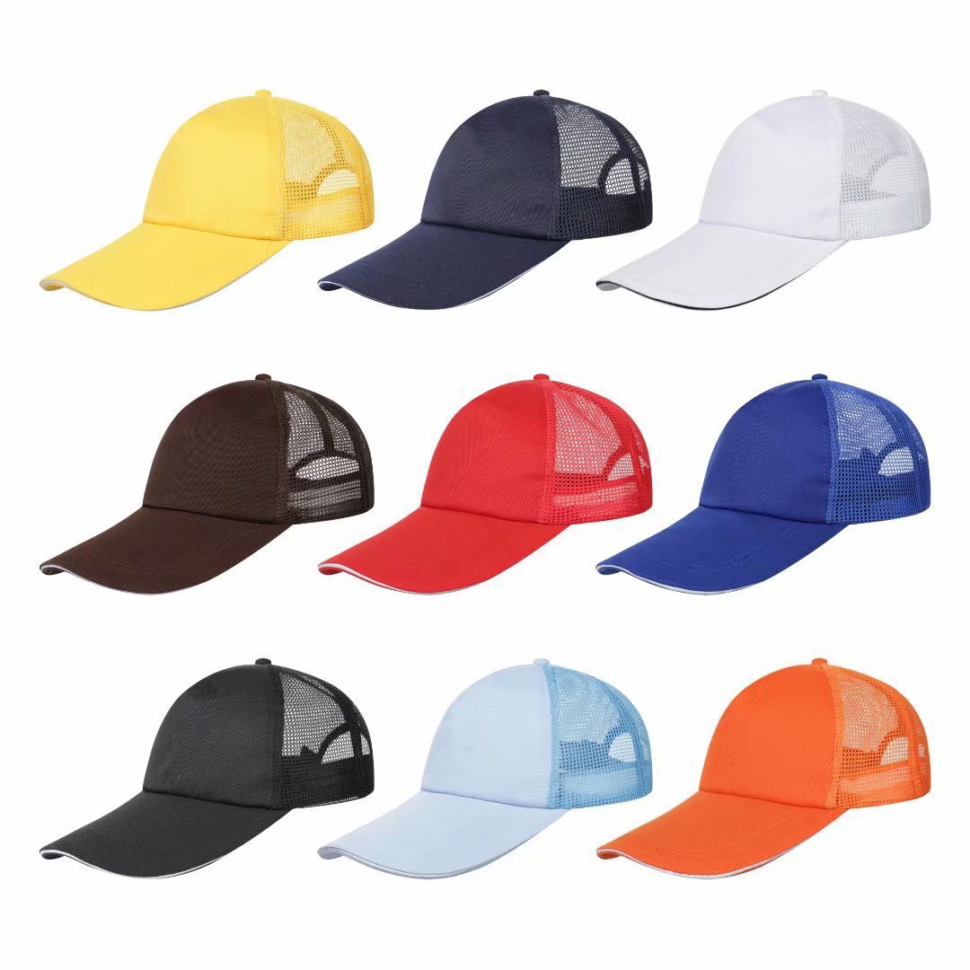 High quality oem custom logo sublimation adult sports trucker hats for men women
