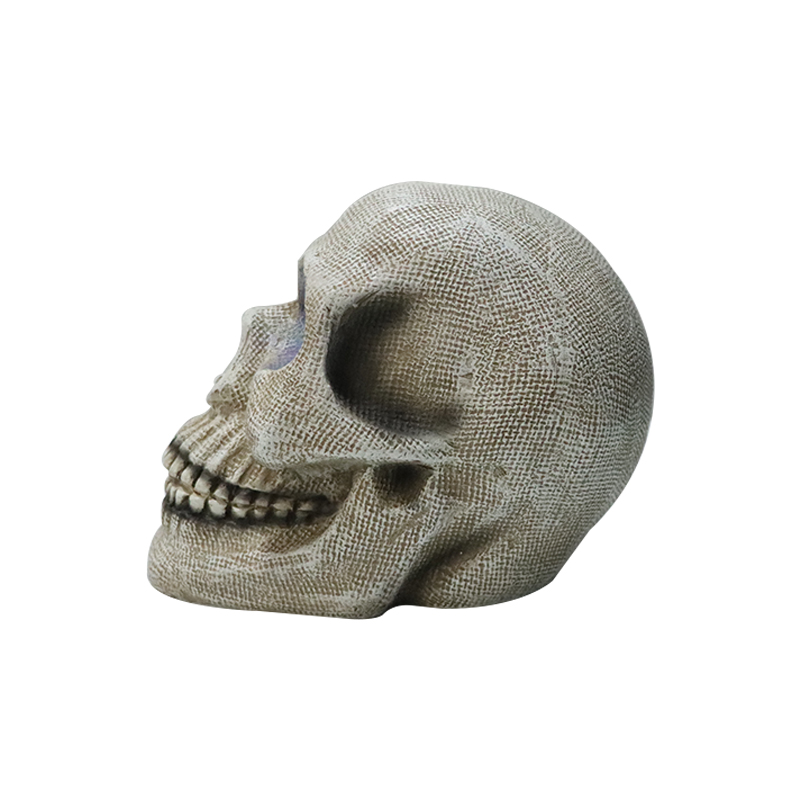 Halloween Costumes Light Skull Halloween Inflatable Outdoor Garden Decoration Resin Figurines Home Decor