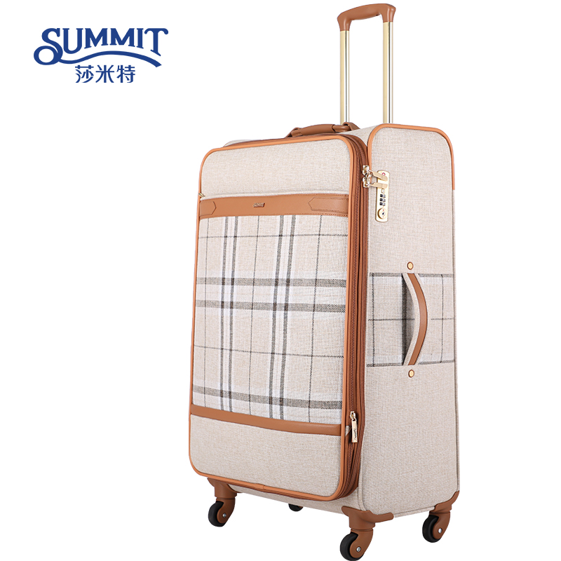fabric suitcase softside luggage case