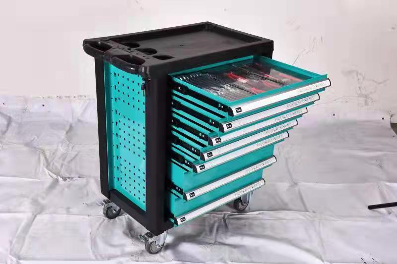 Industrial grade mobile toolbox for auto repair drawer trolley multifunctional workshop