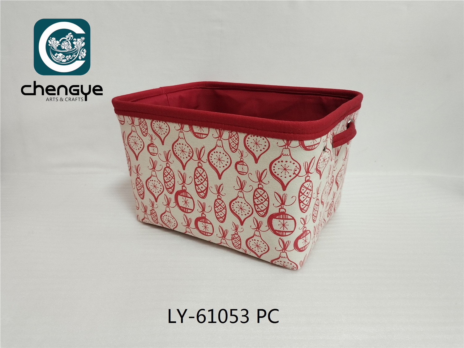Christmas fabric basket, gift bag，storage basket