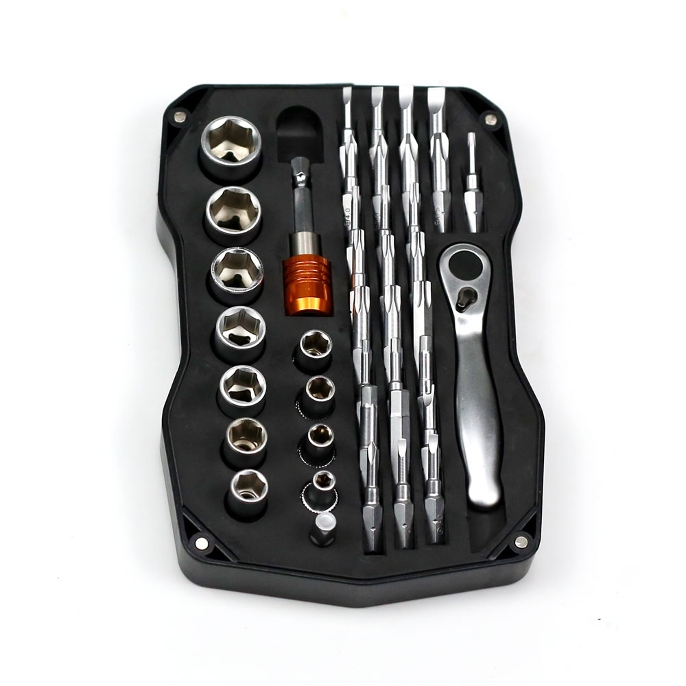 52pcs high quality screwdriver bits and socket set with Aluminium handle