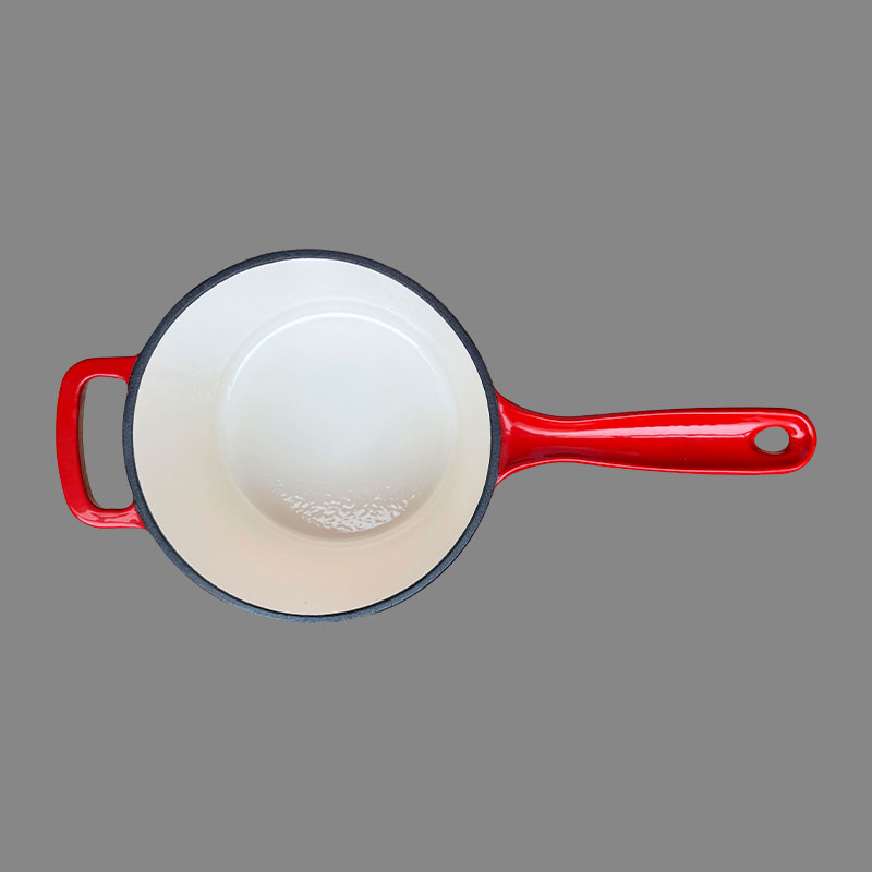 Cast iron milk pot