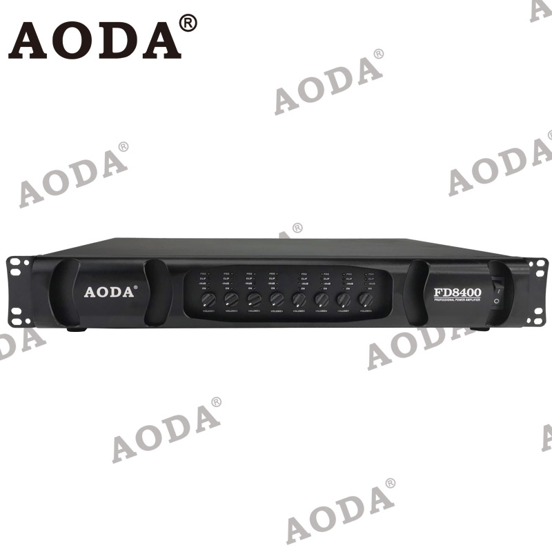 FD Series 8 Channels Professional Digital Power Amplifier Class D Amplifier