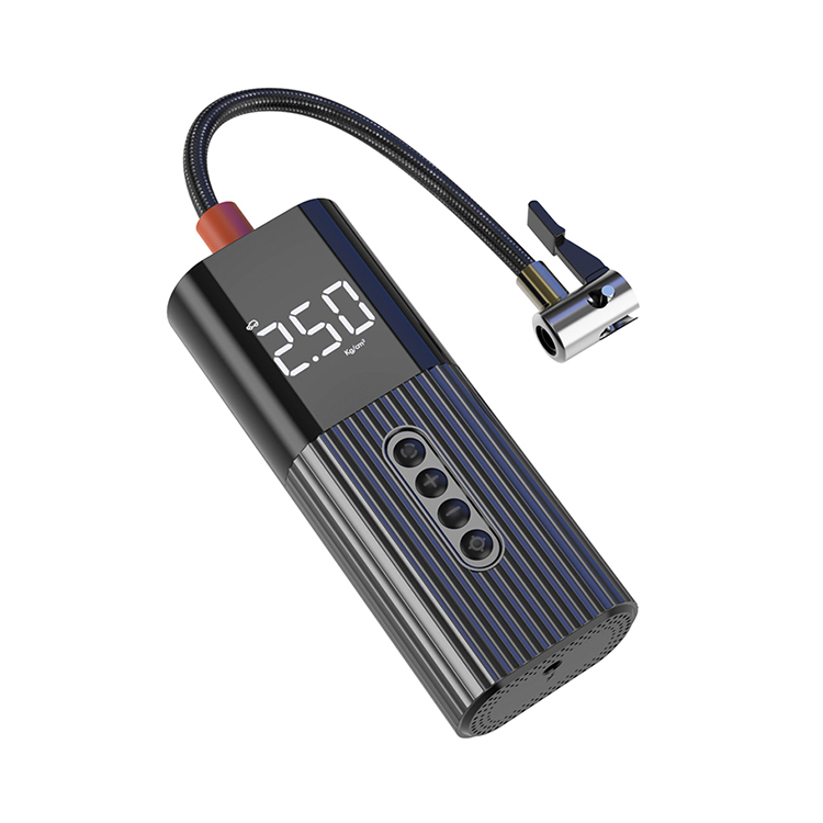 Hot selling Tire Inflator mini Digital LED Light Pre-set Portable 12V automatic car tire air compressor pump