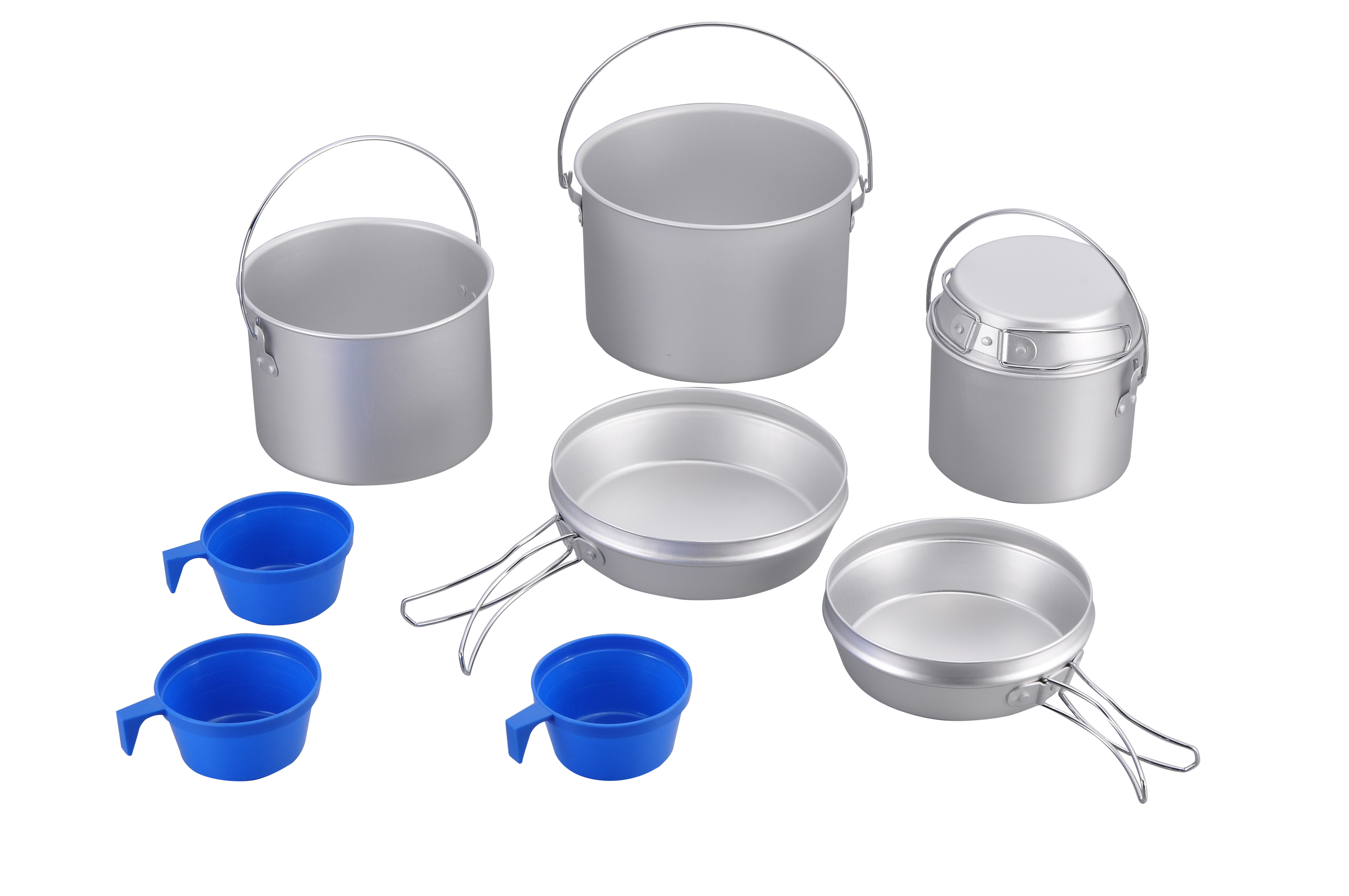 3-person aluminum camping cook set