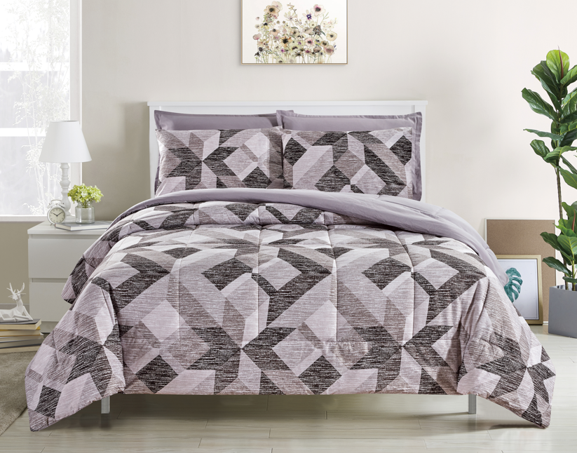 Winter quilt set 6 pieces printed new pattern soft ultra light weight hot-selling