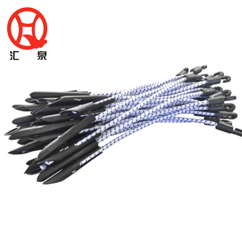 12" Elastic Bungee Ties for Scaffolding Sheet or Leno Tarp